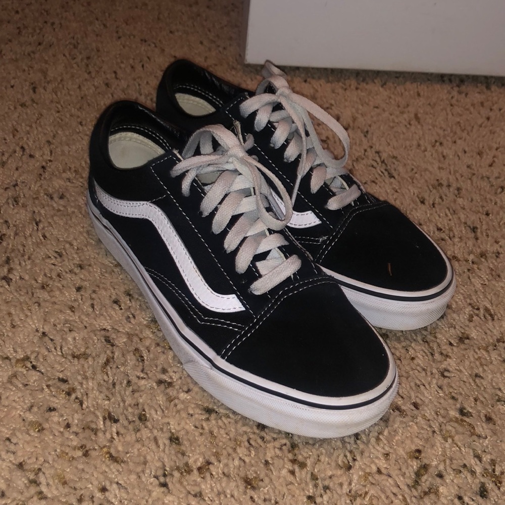 Black and White Vans
